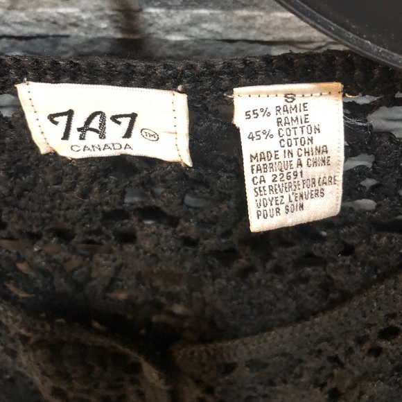 Women’s Knitted Lace Design Sweater - Picture 5 of 9